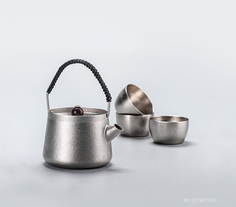 Ấm trà Titanium Naturehike Glamping NH20CJ007