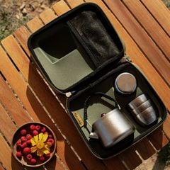 Ấm trà Titanium Naturehike Glamping NH20CJ007