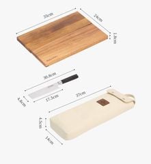 Bộ dao thớt cắm trại Naturehike NH21CJ005