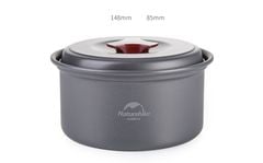 Bộ nồi đi phượt, nấu ăn gọn nhẹ 3 chiếc NatureHike NH15T203-G
