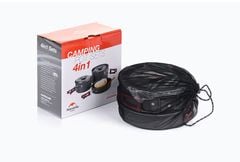Bộ nồi đi phượt, nấu ăn gọn nhẹ 3 chiếc NatureHike NH15T203-G