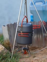 Bộ nồi du lịch Naturehike NH18T018-G 4 sản phẩm chất lượng, gọn nhẹ, dễ sử dụng