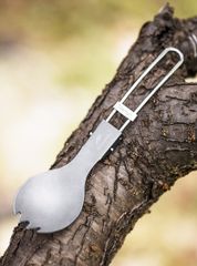 Thìa dĩa du lịch không gỉ, gấp gọn tiện lợi NatureHike NH18C001-J