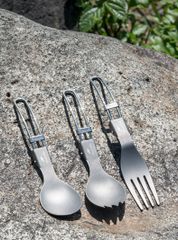 Thìa dĩa du lịch không gỉ, gấp gọn tiện lợi NatureHike NH18C001-J