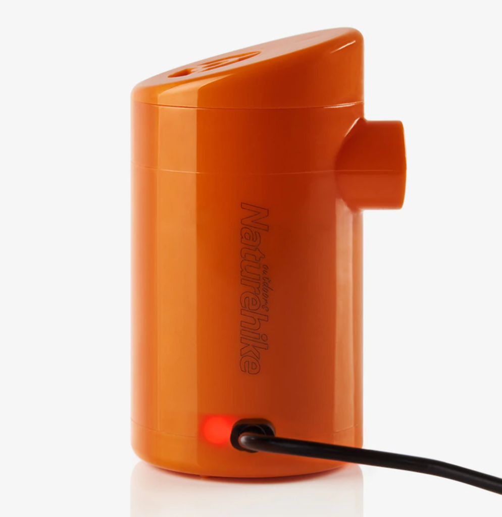 Máy bơm đệm, lều, gối hơi Mini sạc điện qua USB NatureHike NH17C100-B