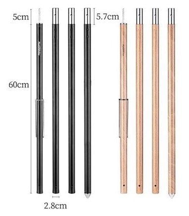 Sào chống tăng hợp kim nhôm NH20PJ040 có giá treo đèn