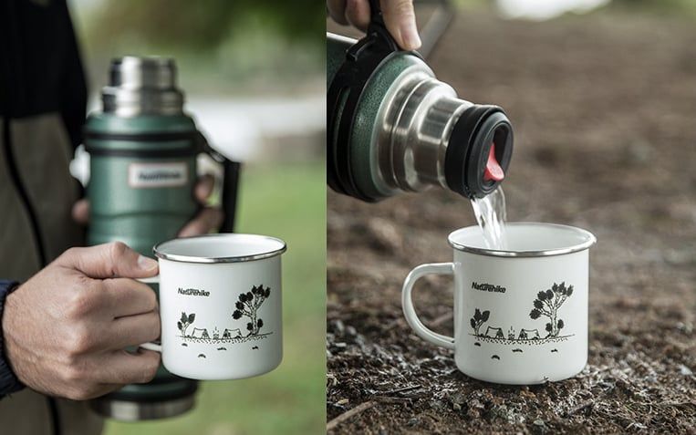 Phụ kiện du lịch, cốc uống nước chống rỉ NatureHike NH17M001-B