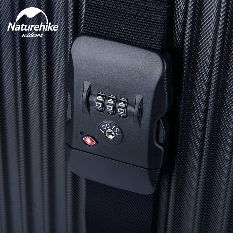 Dây đai vali chữ thập có khoá TSA 3 số NatureHike NH23A023-D