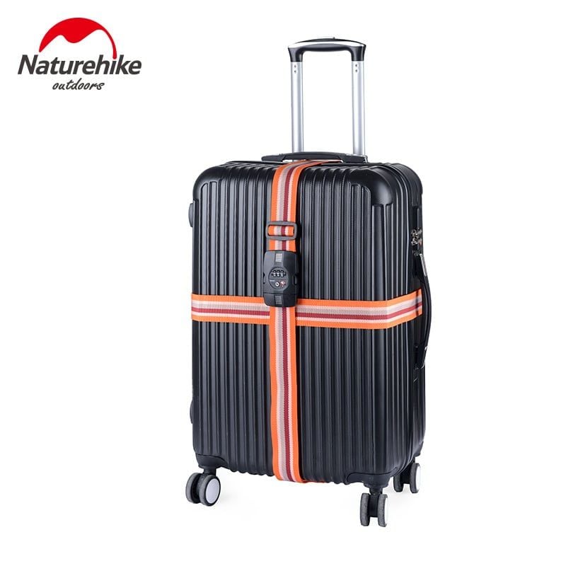 Dây đai vali chữ thập có khoá TSA 3 số NatureHike NH23A023-D