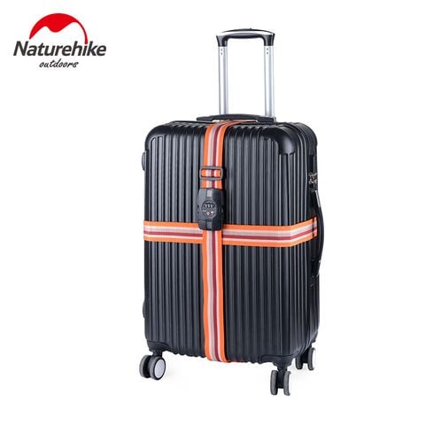 Dây đai vali chữ thập có khoá TSA 3 số NatureHike NH23A023-D