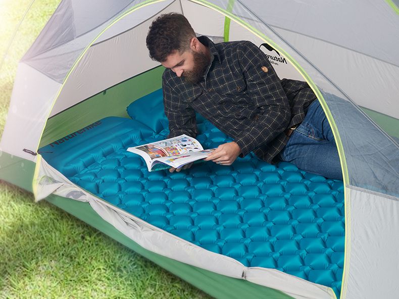 Đệm bơm hơi có gối, chống nước cho 2 - 3 người NatureHike NH17Q020-D