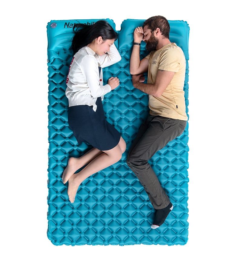 Đệm bơm hơi có gối, chống nước cho 2 - 3 người NatureHike NH17Q020-D