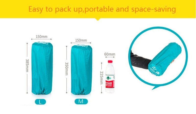 Đệm bơm hơi du lịch, cắm trại cho 2 - 3 người NatureHike NH17T120-U