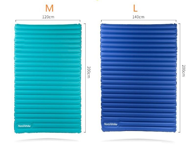 Đệm bơm hơi du lịch, cắm trại cho 2 - 3 người NatureHike NH17T120-U
