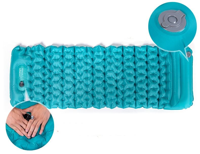 Đệm bơm hơi có gối, gấp gọn xách tay NatureHike NH17T024-T