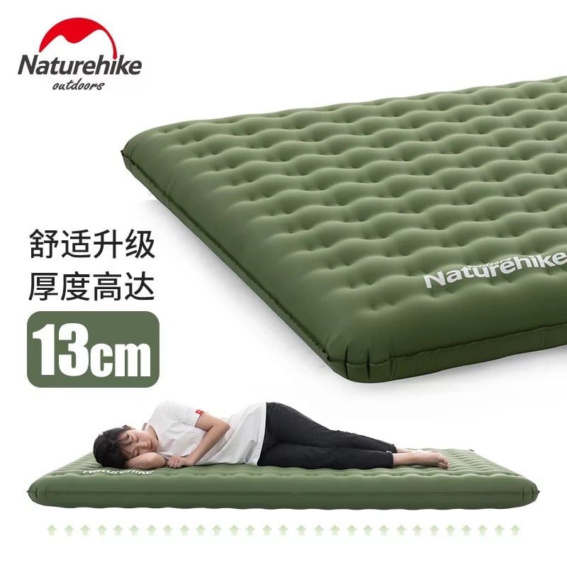 Đệm bơm hơi Naturehike NH19QD010 chống nước dùng dã ngoại cho 2 người