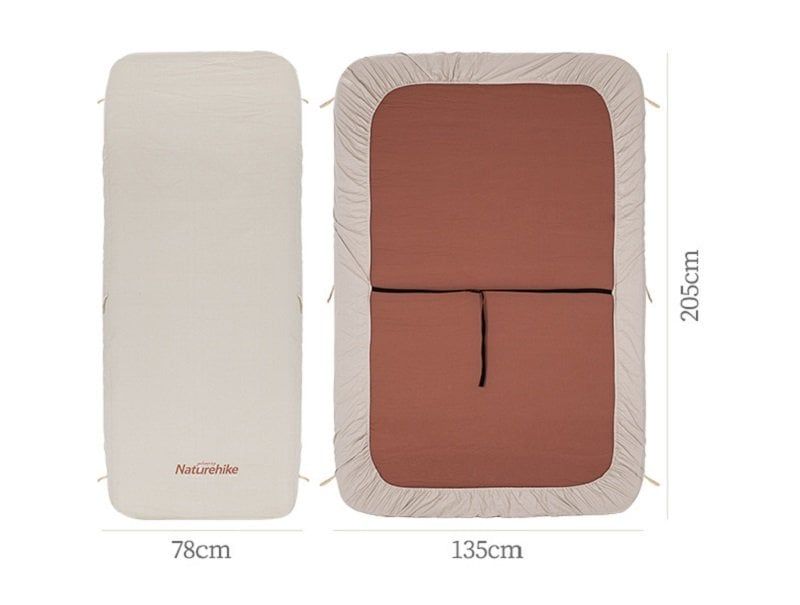 Drap ( Ga Chải ) Đệm bơm hơi Naturehike NH20PJ023 Glamping - cắm trại