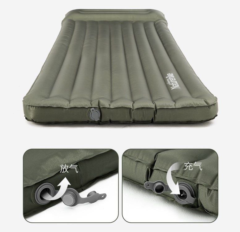 Đệm hơi du lịch có gối Naturehike NH20FCD12