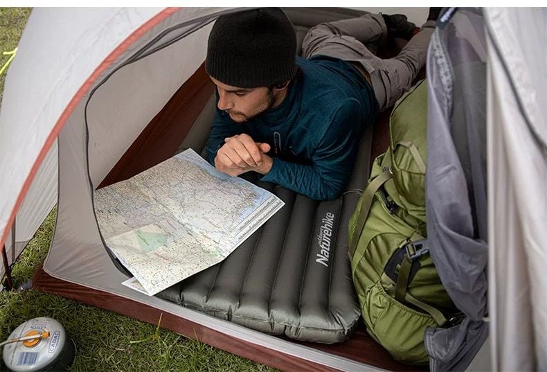 Đệm hơi du lịch có gối Naturehike NH20FCD12