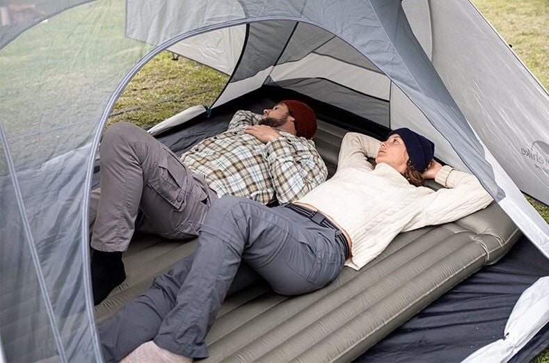 Đệm hơi du lịch có gối Naturehike NH20FCD12