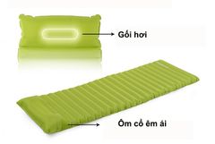Đệm hơi du lịch không cần thổi, gấp gọn NatureHike NH16D003-D