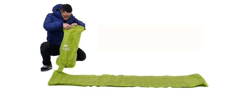 Đệm hơi du lịch không cần thổi, gấp gọn NatureHike NH16D003-D