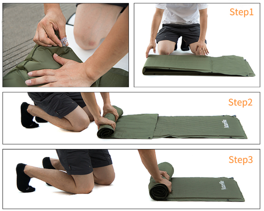 Đệm hơi du lịch thông minh, không cần thổi NatureHike NH15Q002-D