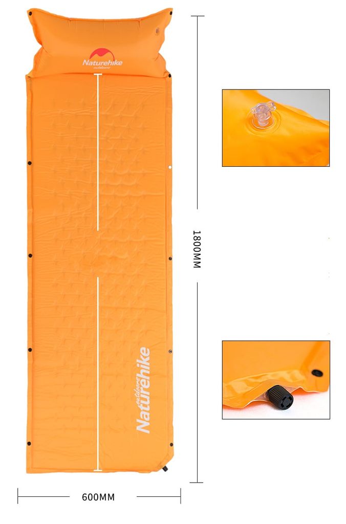 Đệm hơi du lịch thông minh, không cần thổi NatureHike NH15Q002-D