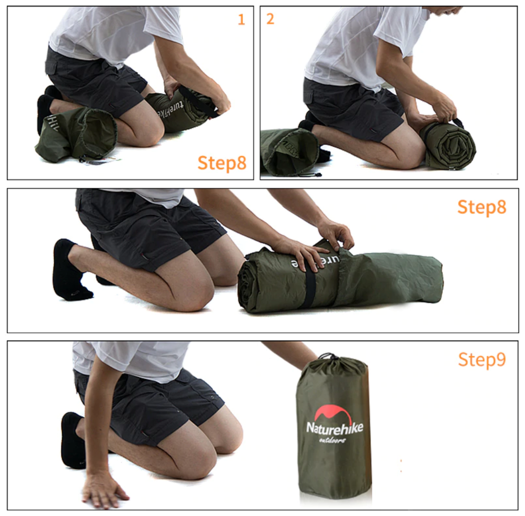 Đệm hơi du lịch thông minh, không cần thổi NatureHike NH15Q002-D