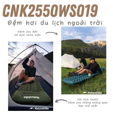 Đệm hơi siêu nhẹ Naturehike CNK2550WS019 - FC01