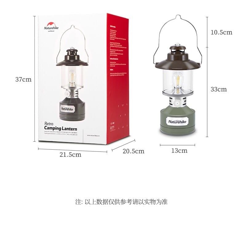 Đèn treo lều cổ Naturehike NH20ZM012 phong cách RETRO