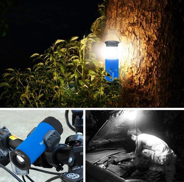Đèn lều siêu sáng sử dụng pin NatureHike NH15A003-I