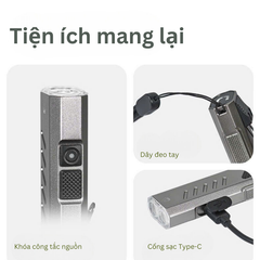 Đèn pin cầm tay mini Naturehike CNK2450ZM016 - EDC01