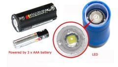 Đèn lều siêu sáng sử dụng pin NatureHike NH15A003-I