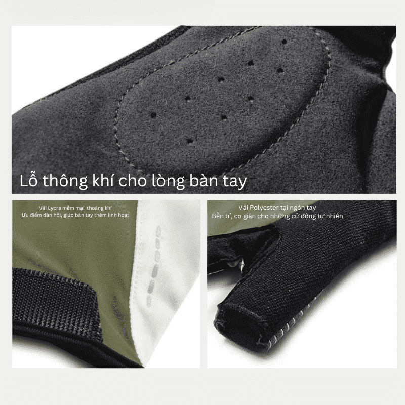 Găng tay cụt ngón nam nữ Naturehike CYY2411FS010