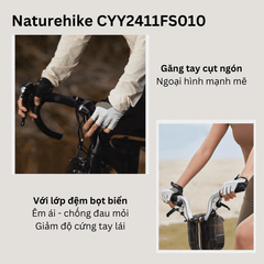 Găng tay cụt ngón nam nữ Naturehike CYY2411FS010