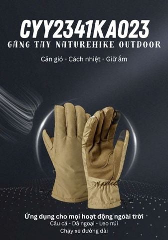 Naturehike CYY2341KA023 - Găng tay giữ ấm đa lớp