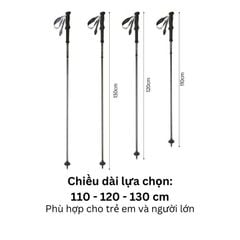 Gậy leo núi - chạy Trail Naturehike CNK2450DS017
