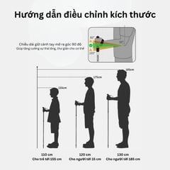 Gậy leo núi - chạy Trail Naturehike CNK2450DS017