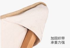 Ghế gấp cắm trại khung gỗ NH19JJ008 phong cách Vintage