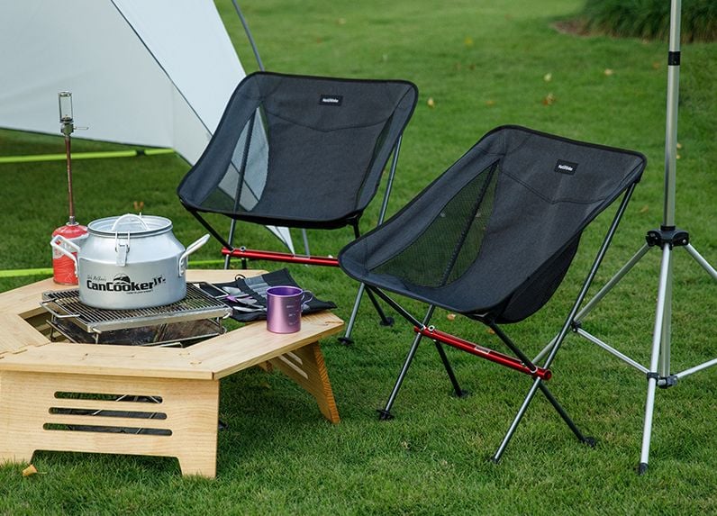 Ghế gấp du lịch, câu cá khung Nhôm siêu nhẹ NatureHike NH18Y050-Z