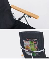 Ghế gấp dã ngoại, câu cá ngoài trời tùy chỉnh 3 góc nghiêng NatureHike NH17T003-Y