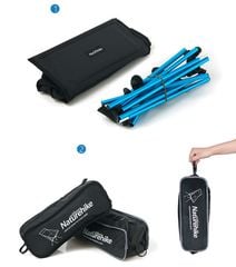 Ghế xếp câu cá, picnic, dã ngoại, gấp nhanh chóng NatureHike NH17Y010-Z