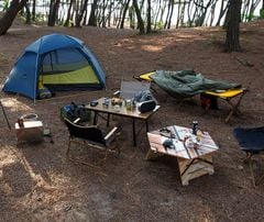 Ghế xếp thư giãn đi du lịch có lưng tựa NatureHike NH19Y002-D