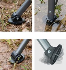 Ghế xếp inox câu cá, cắm trại NatureHike NH18E011-Z