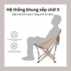 Ghế xếp Moon Chair Naturehike CNK2350JJ010 du lịch, cắm trại