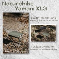 Ghế xếp mini di chuyển đường dài Naturehike CNK2550JJ011