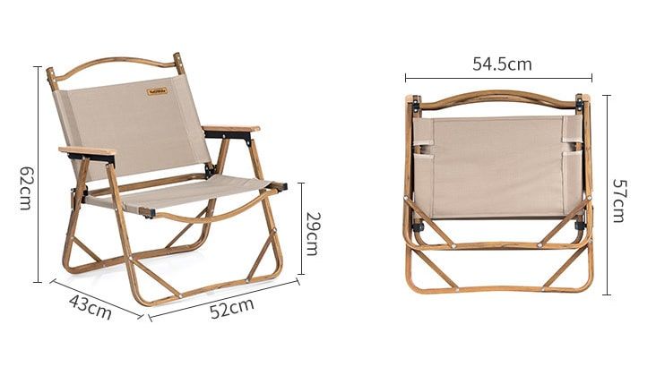Ghế xếp thư giãn đi du lịch có lưng tựa NatureHike NH19Y002-D