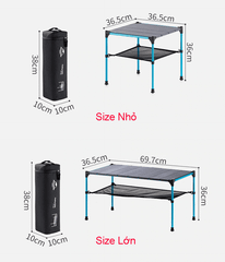 Giá kệ để đồ dùng cắm trại, picnic gấp gọn NatureHike NH18Z003-Z