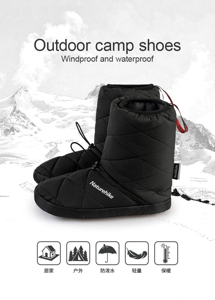 Giày đi tuyết Naturehike NH19FS015 SH02 gấp gọn tiện lợi